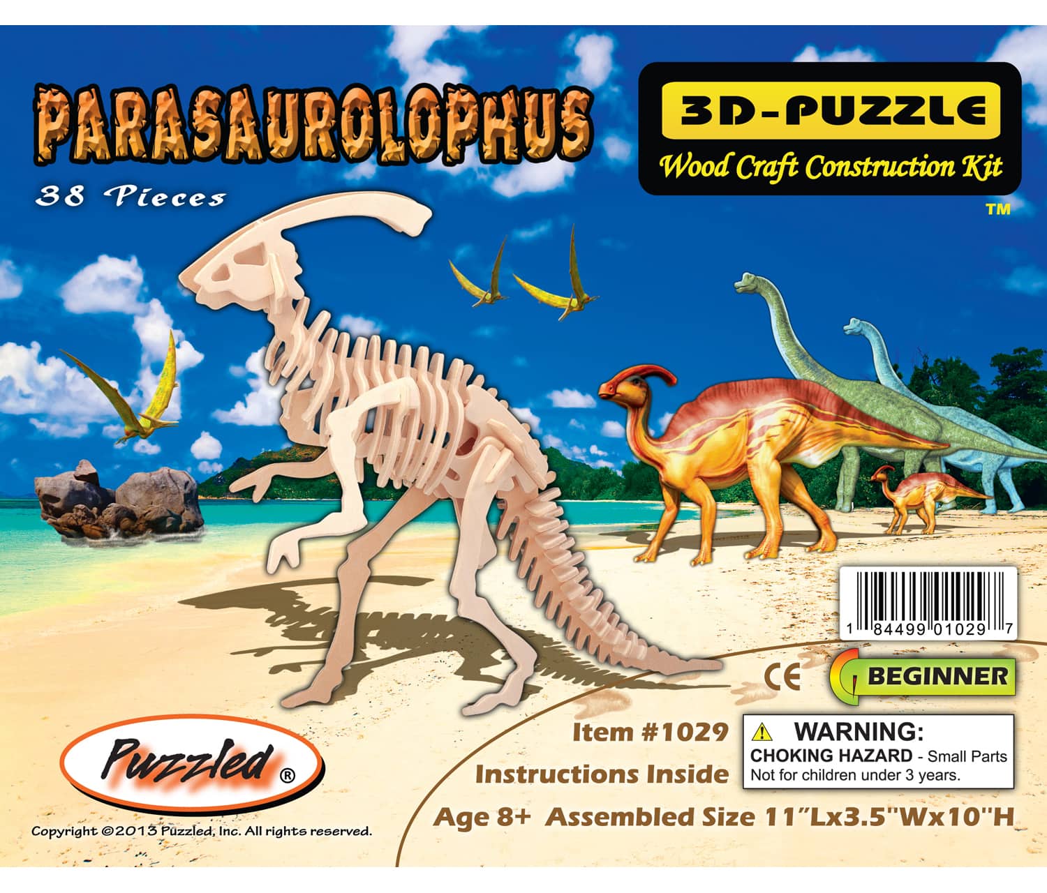 Parasaurolophus – 3D Puzzles