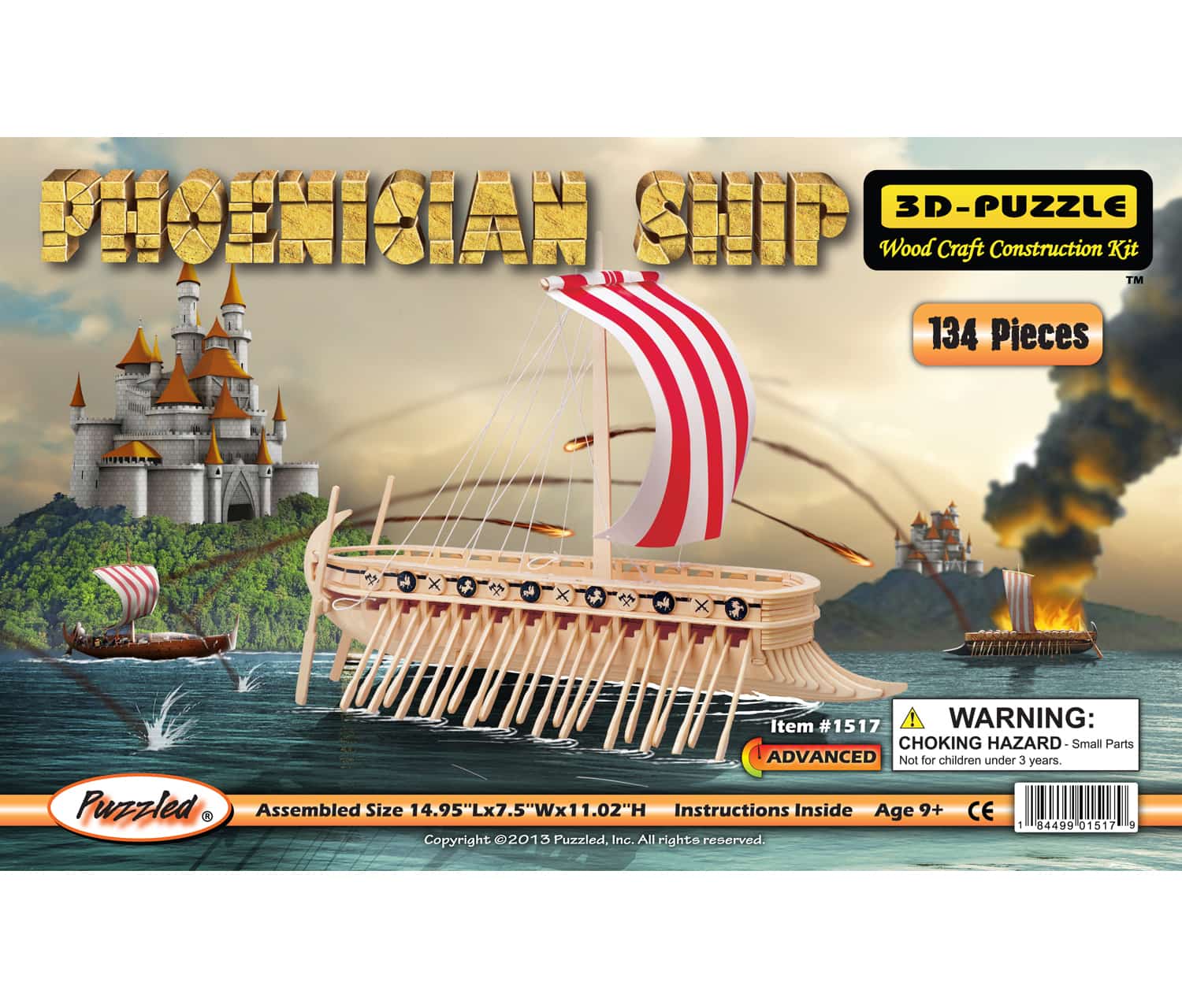 Phoenician Ship – 3D Puzzles