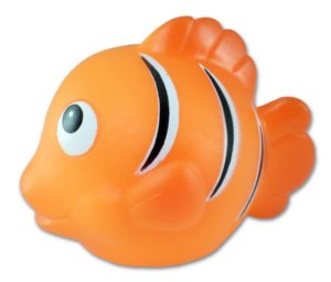 squirter orange reef fish