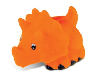 squirter orange triceratops