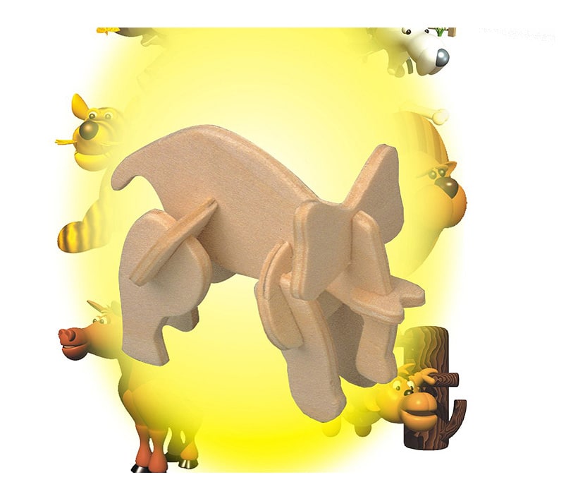 Elephant – Mini 3D Puzzles