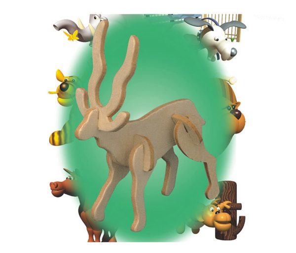mini-3d-puzzles-antelope