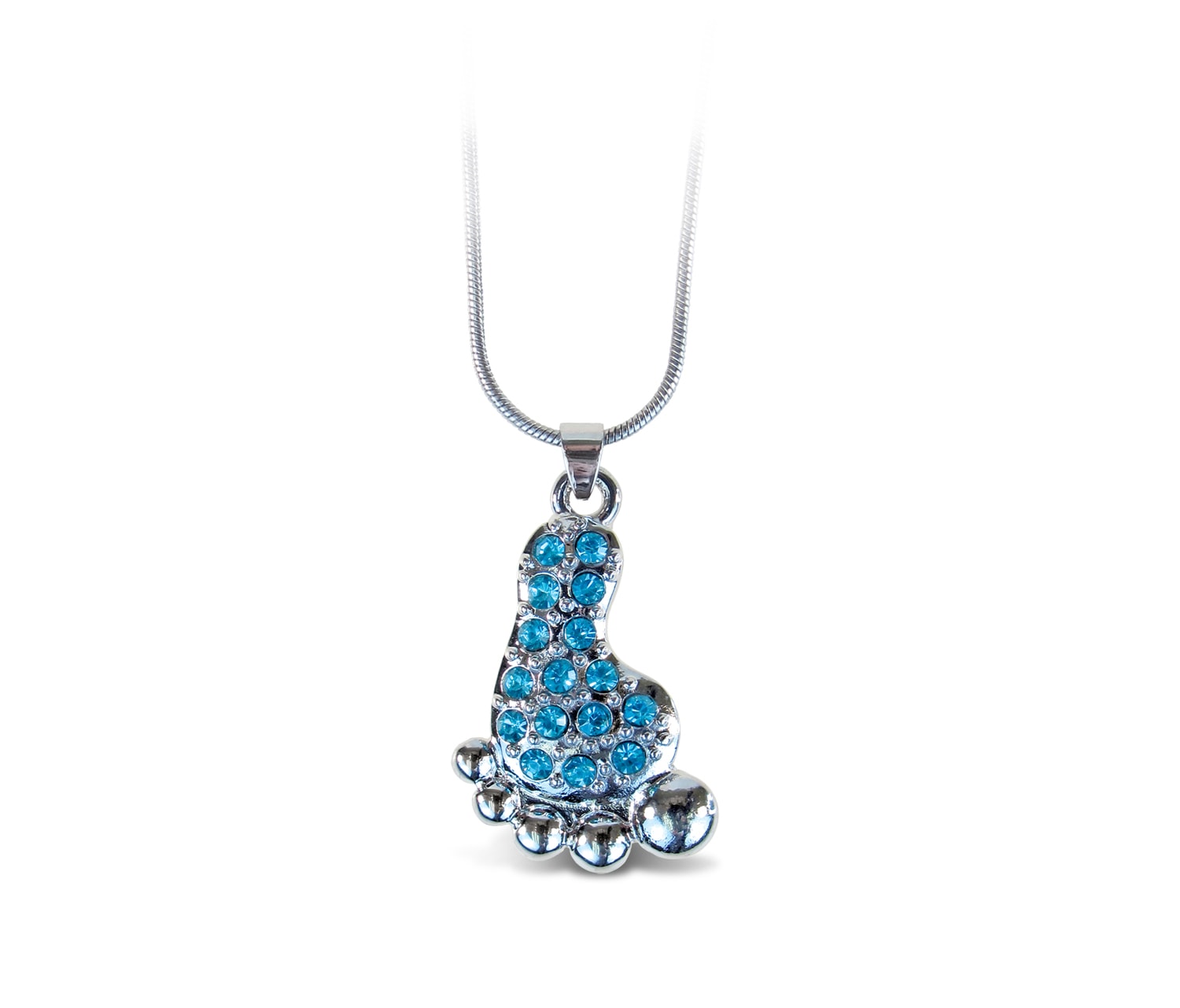 Foot – Sparkling Necklace