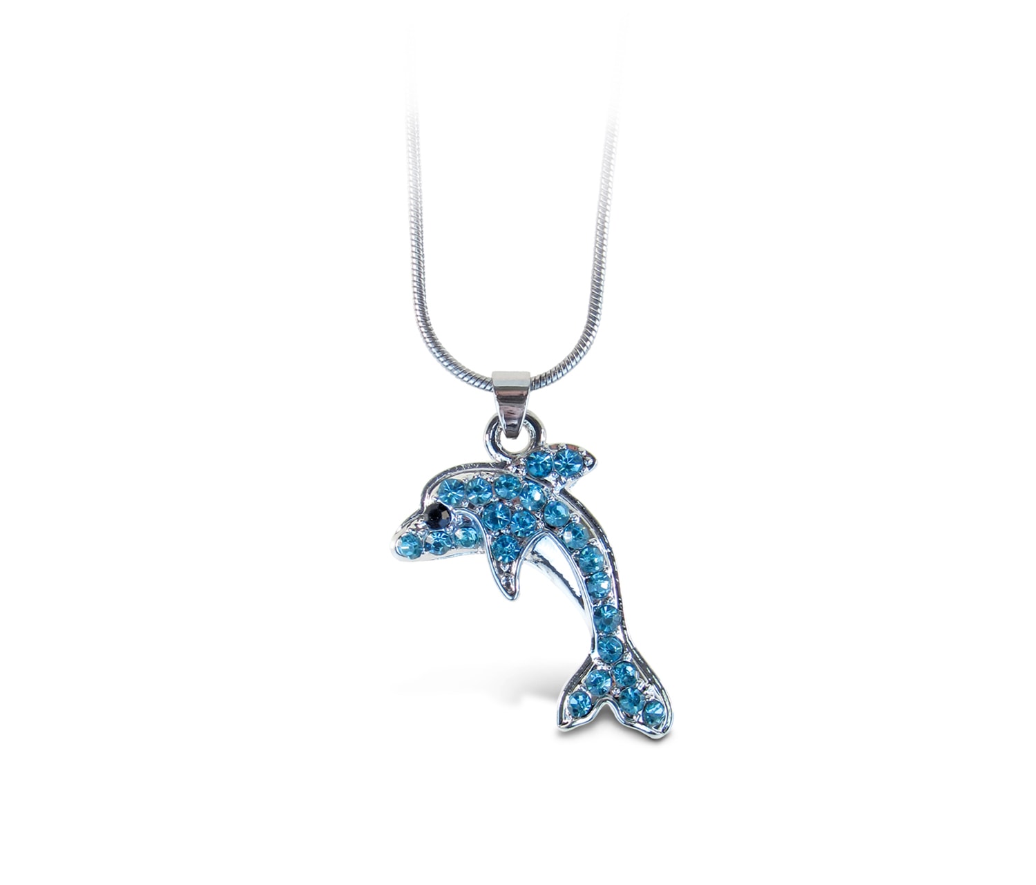 Dolphin – Sparkling Necklace