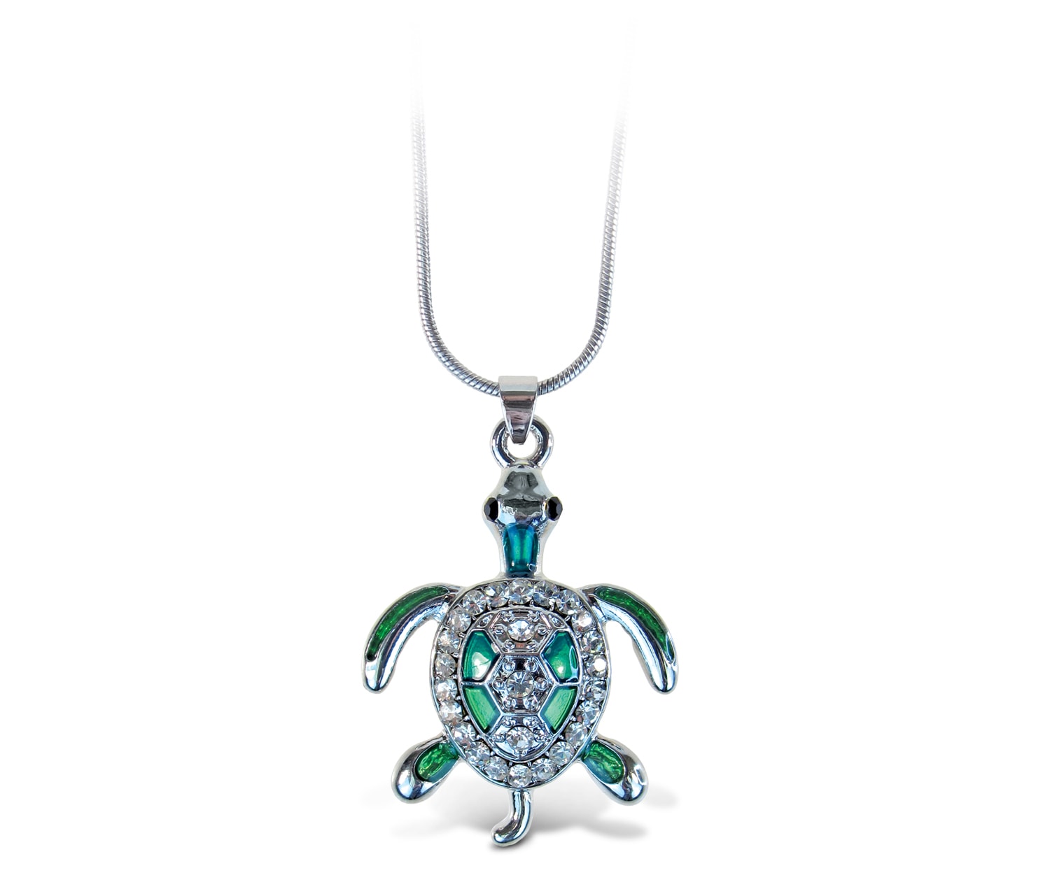 Sea Turtle – Sparkling Necklace