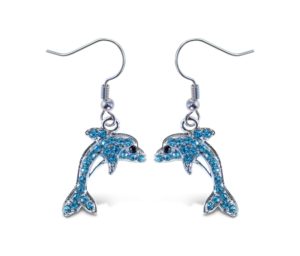sparkling-earrings-dolphin