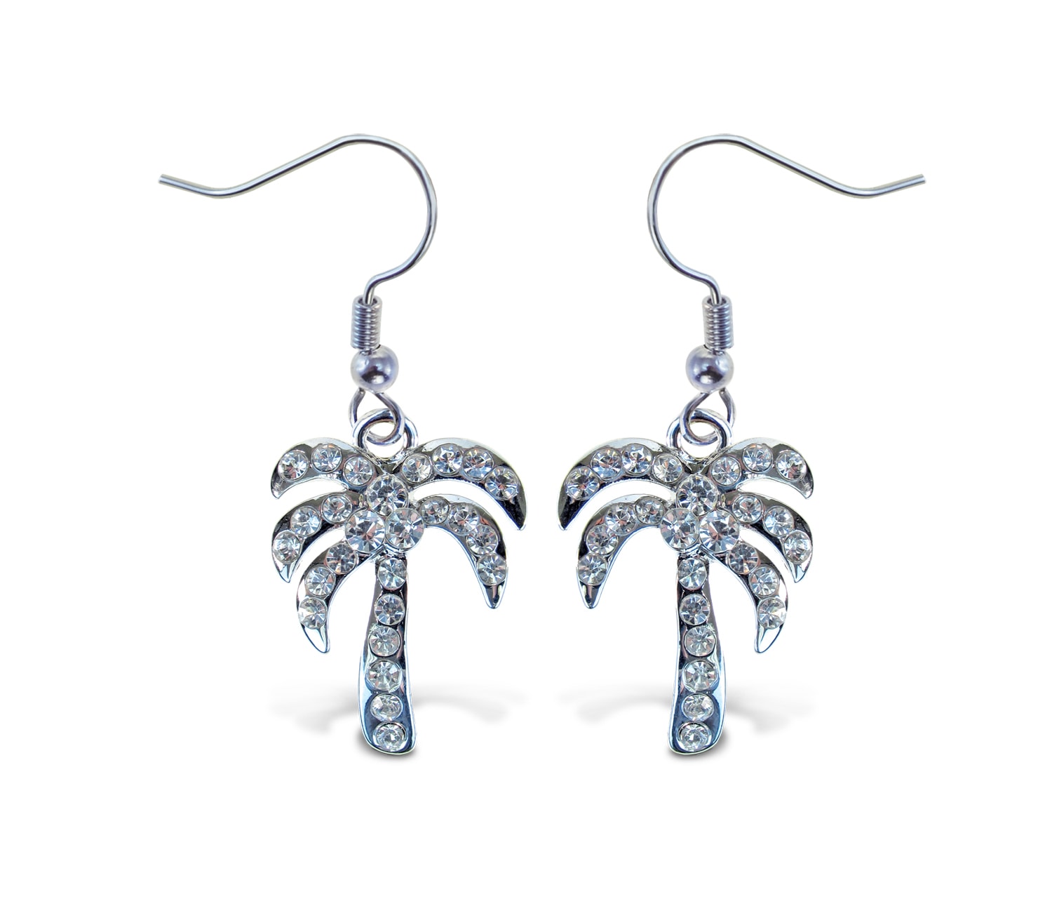 Palm Tree – Sparkling Earrings