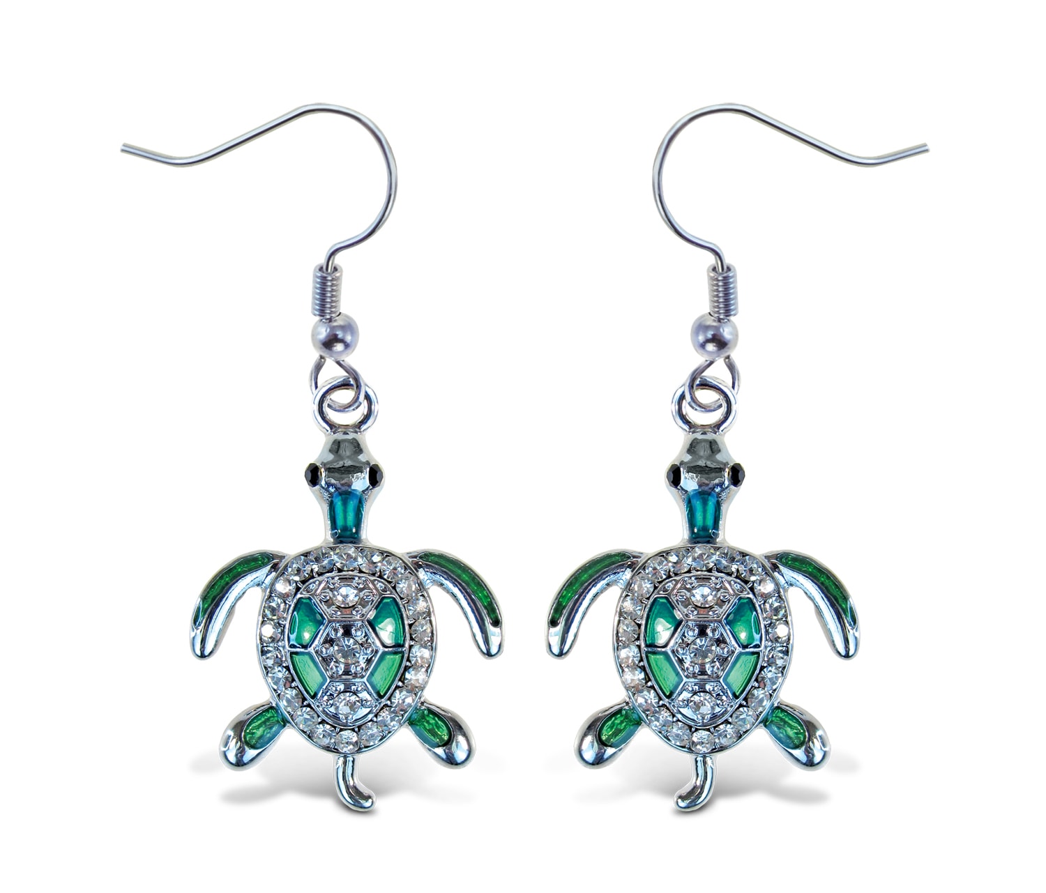 Sea Turtle – Sparkling Earrings