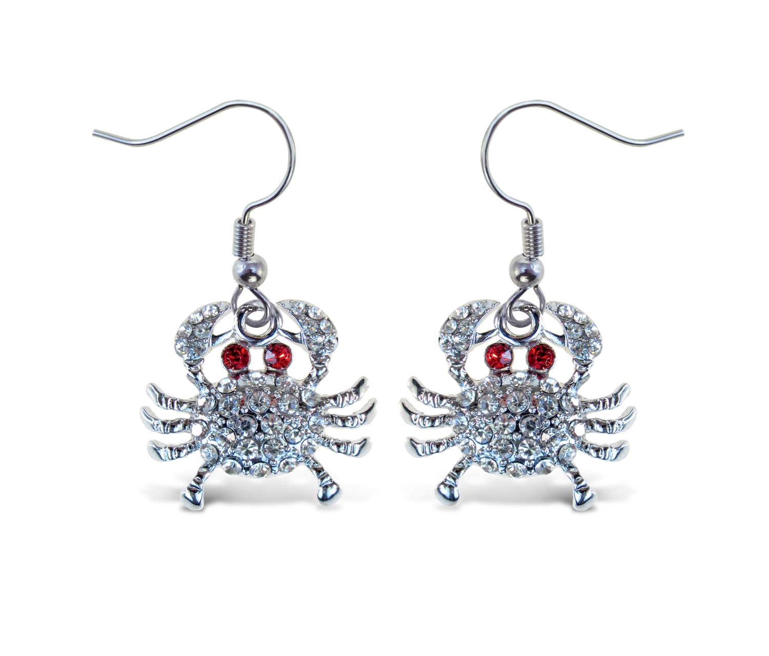 Crab – Sparkling Earrings