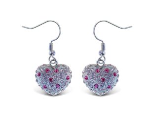sparkling-earrings-pink-heart