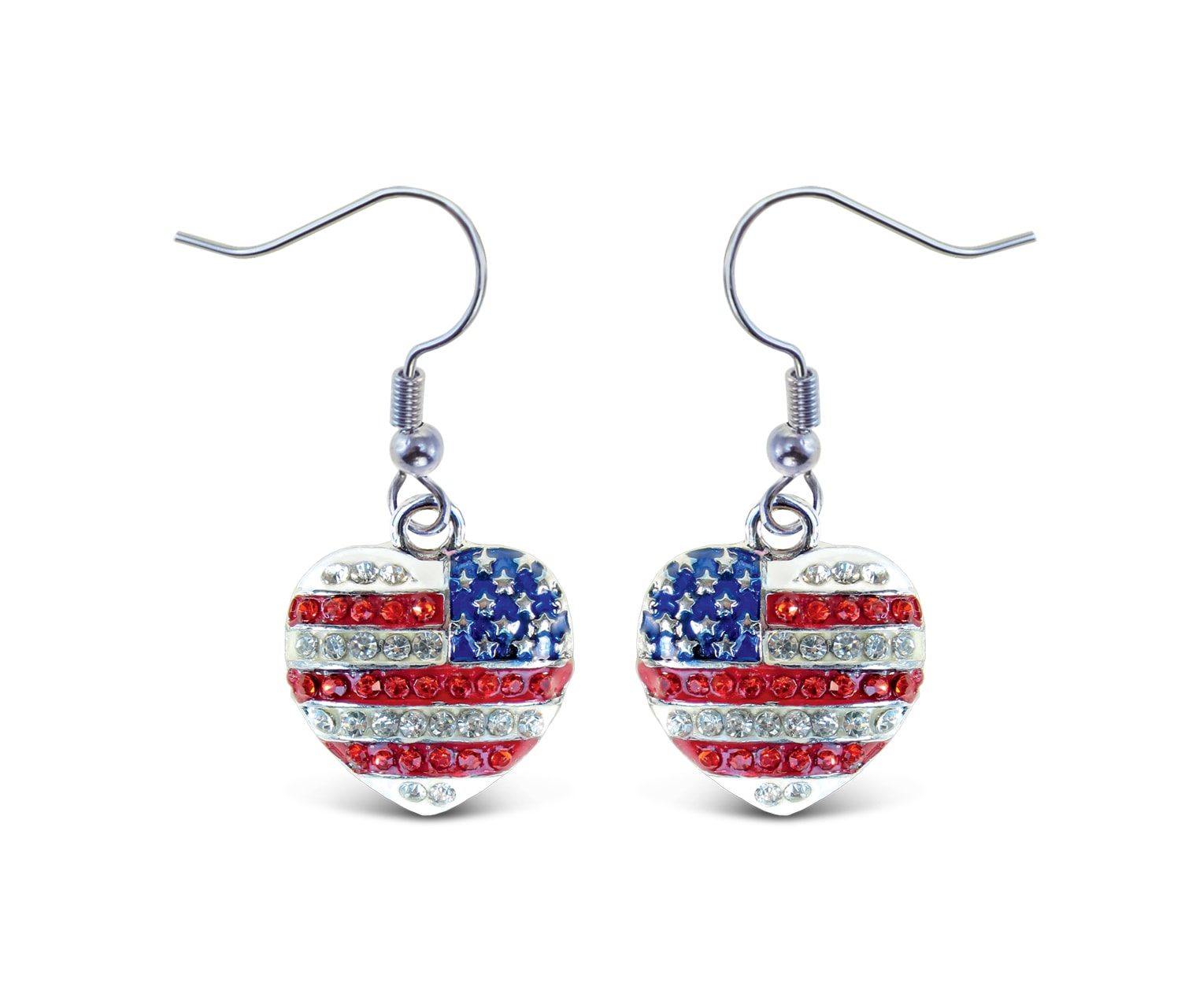 American Heart – Sparkling Earrings