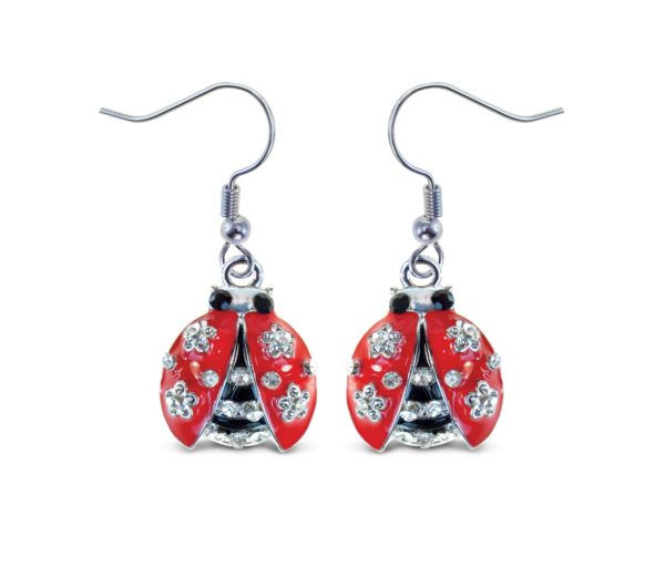 sparkling-earrings-ladybug
