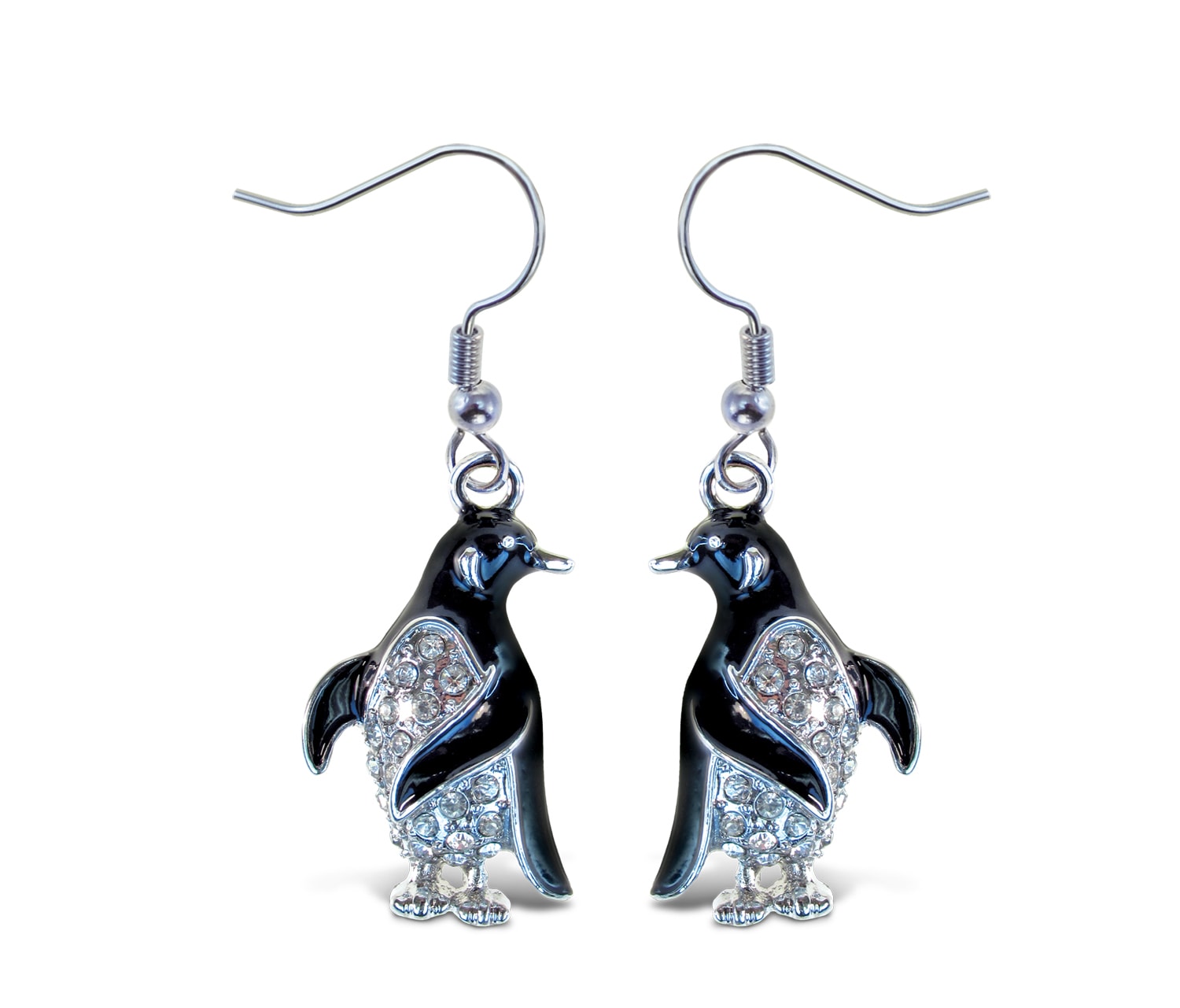 Penguin – Sparkling Earrings