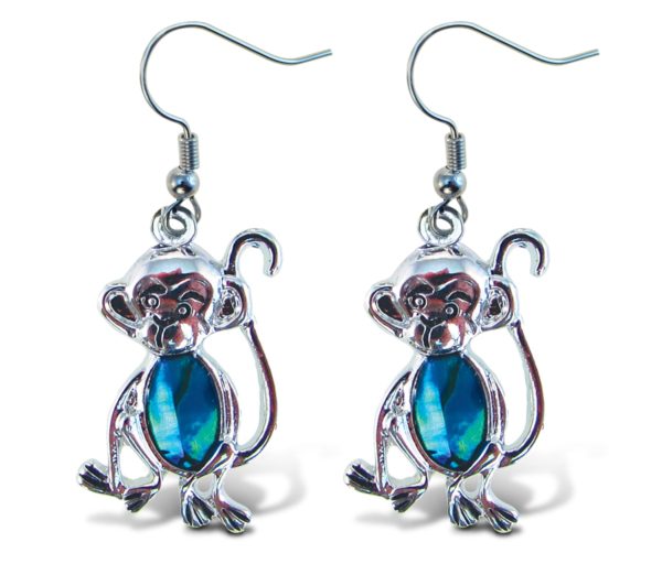 Aqua Jewelry Earrings Dangle Post Fish Hook