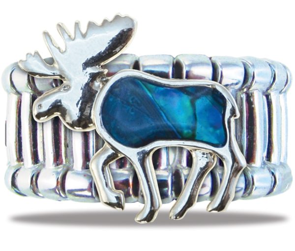 Aqua Jewelry Rings Moose