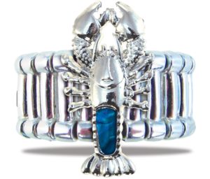 Aqua Jewelry Rings Lobster