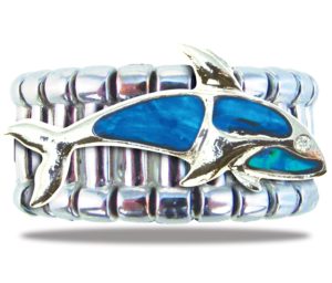 Aqua Jewelry Rings Killer Whale