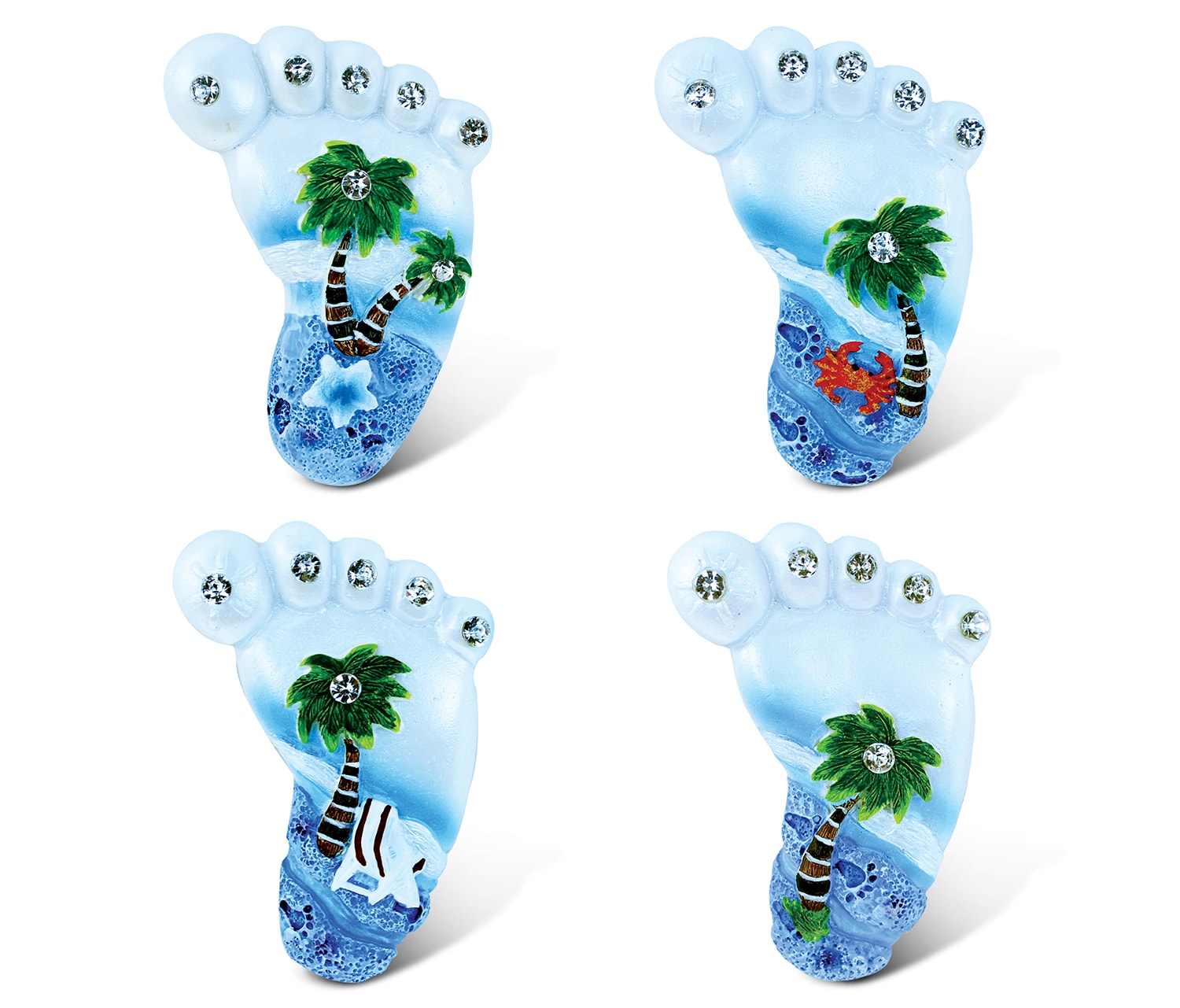 Foot – Blue Sand Magnets