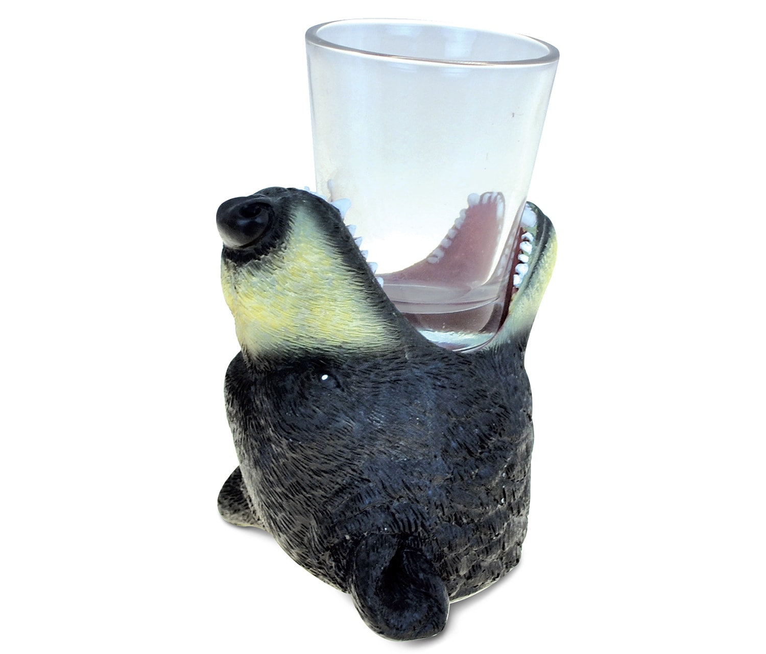Black Bear – Cool Animal Head Shot Glass