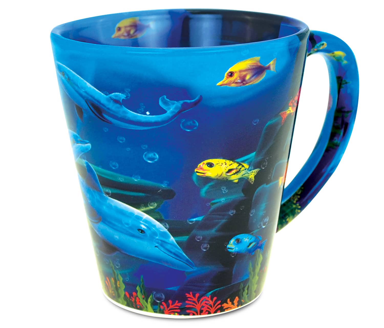12Oz Dolphin Reef – Latte Mug
