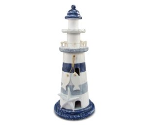 nautical-decor-blue-stripes-lighthouse