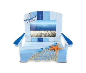 nautical-decor-blue-stripes-chair-photo-frame