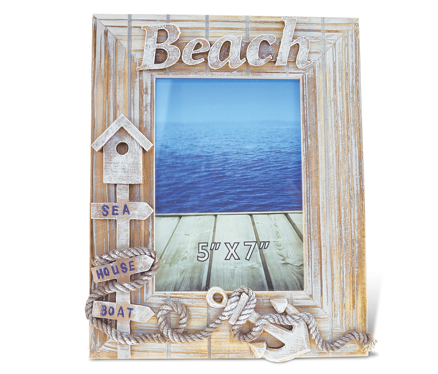 Baja Beach Photo Frame 5 Inchx7 Inch – Nautical Decor