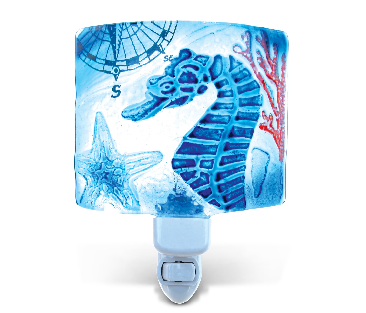 Nightlight – Sea Horse – Glass Decor