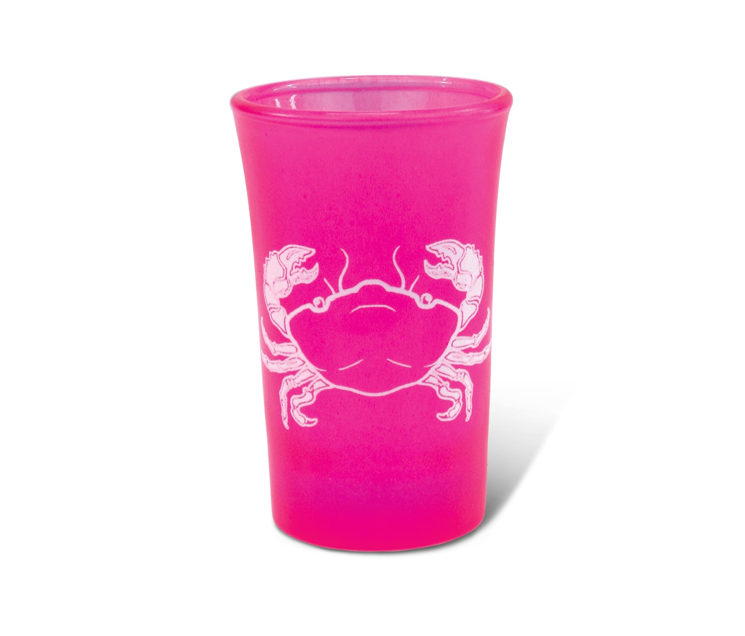 Pink Neon Tall Shot Glass – Crab
