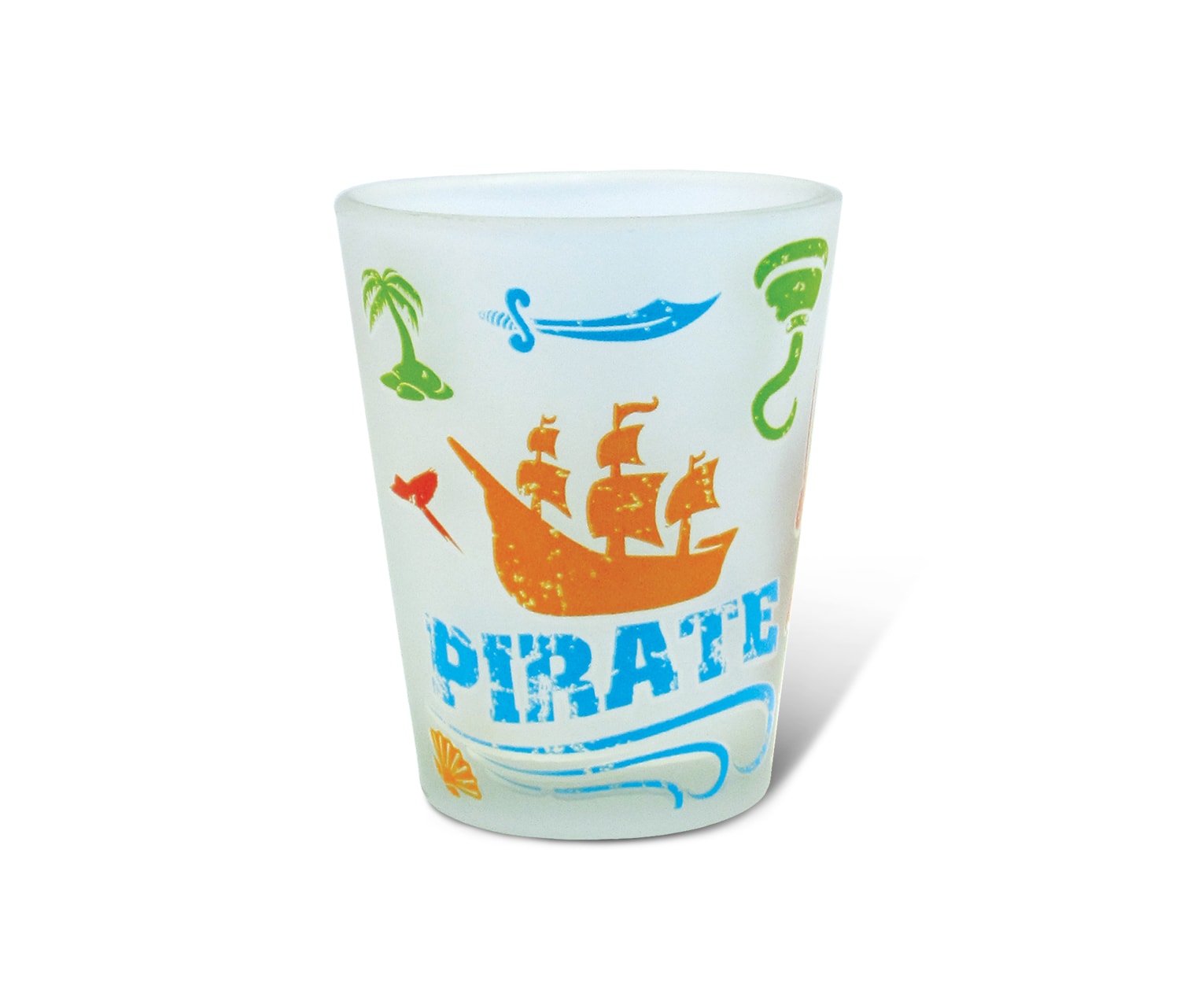 Pirate – Frosted Shot Glass