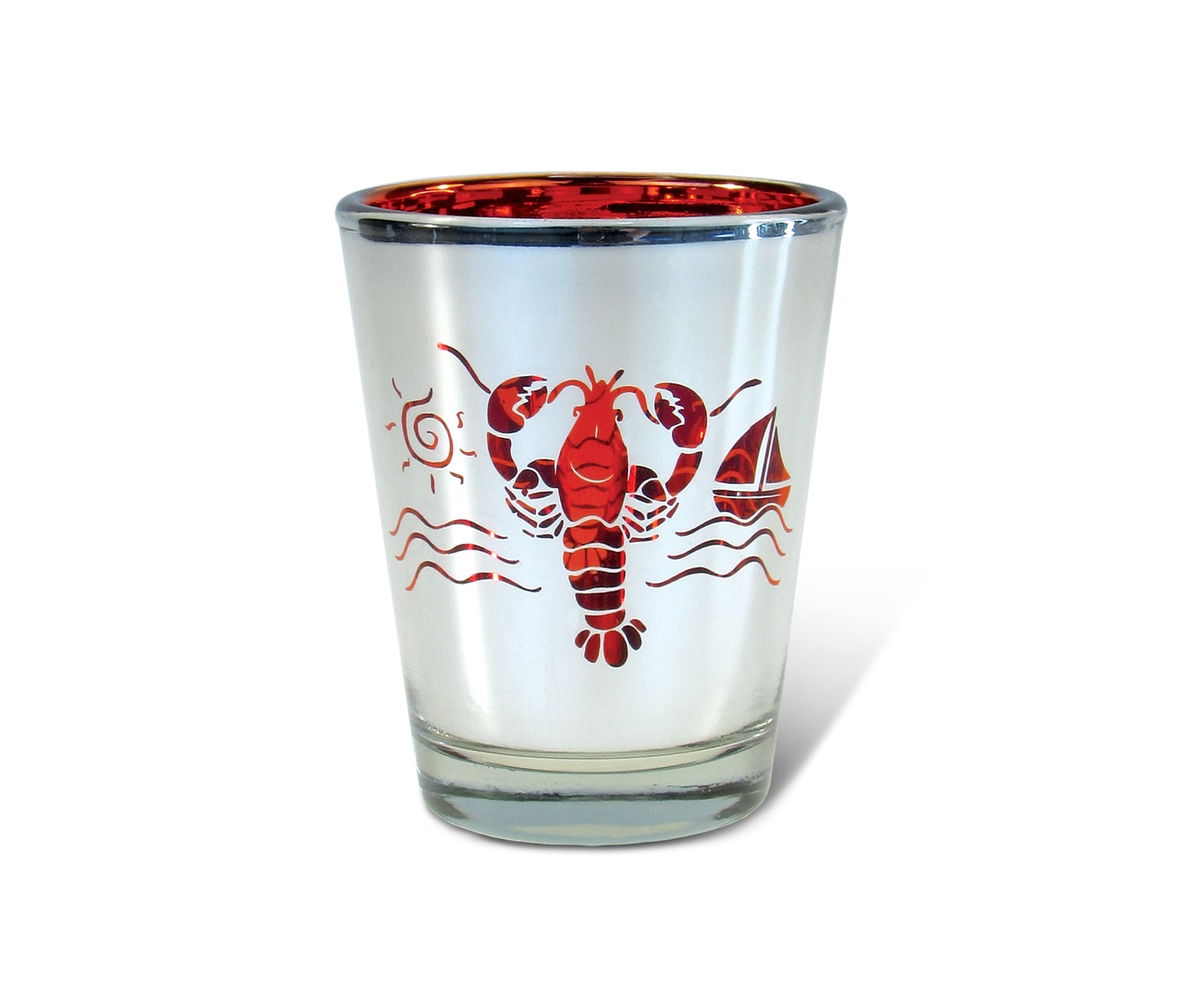 Lobster – Silver Shot Glass