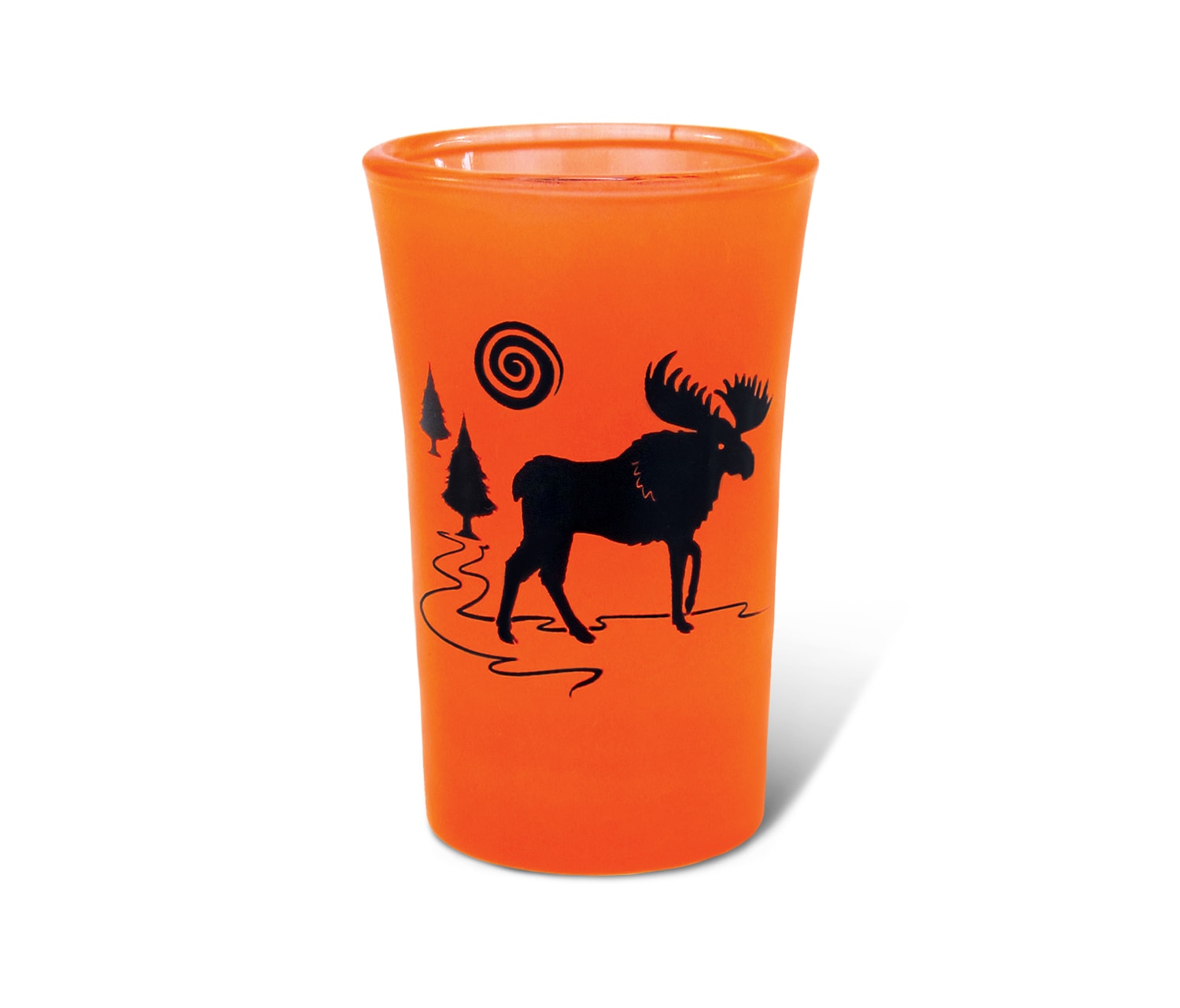 Orange Neon Tall Shot Glass – Moose
