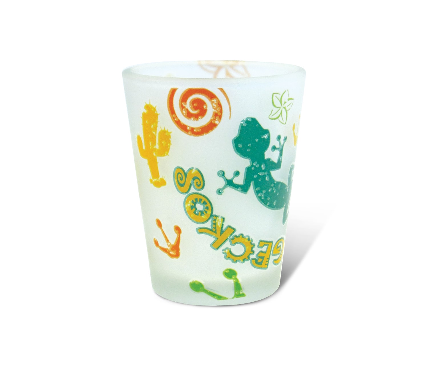 Gecko – Frosted Shot Glass
