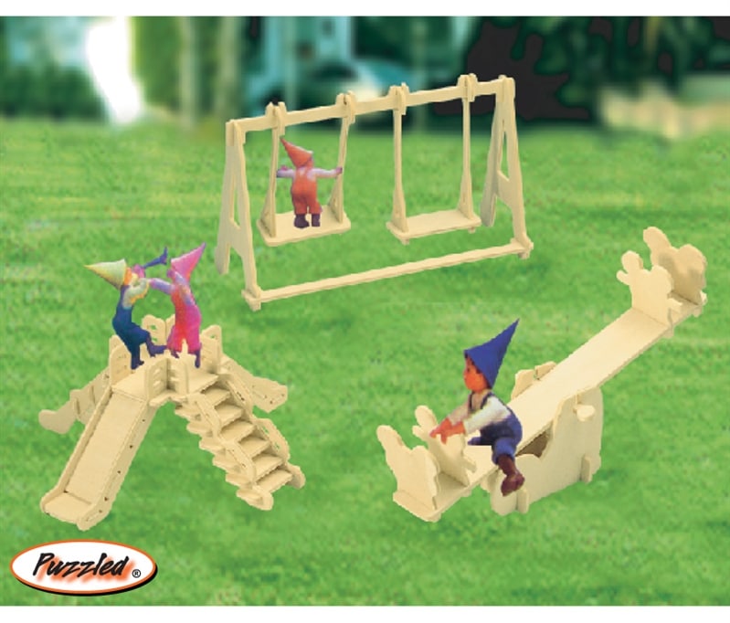 Kids Playgrounds – 3D Puzzles