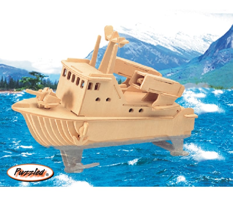Missile Speedboat – 3D Puzzles