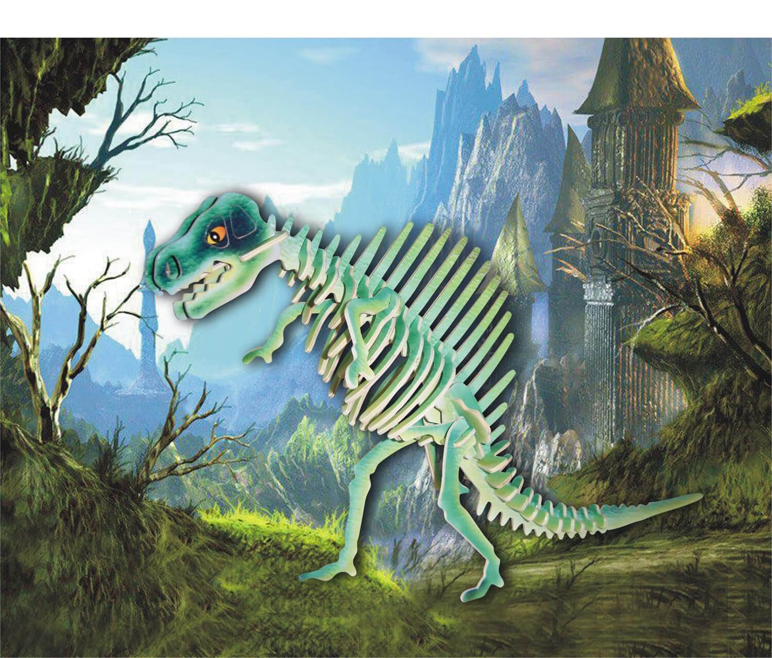 Spinosaurus – Illuminated 3D Puzzles
