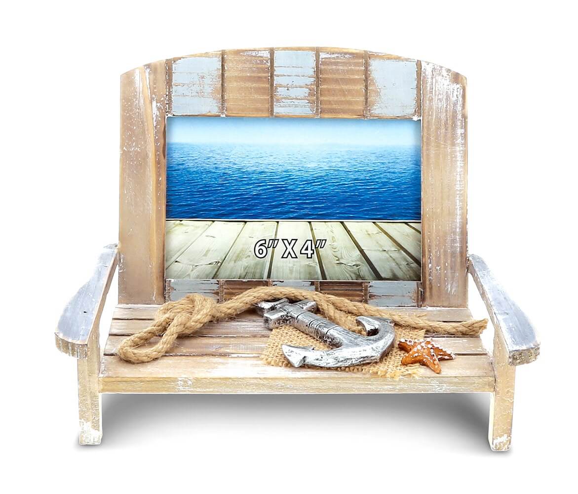 Neptune Beach Chair Photo Frame – Nautical Decor