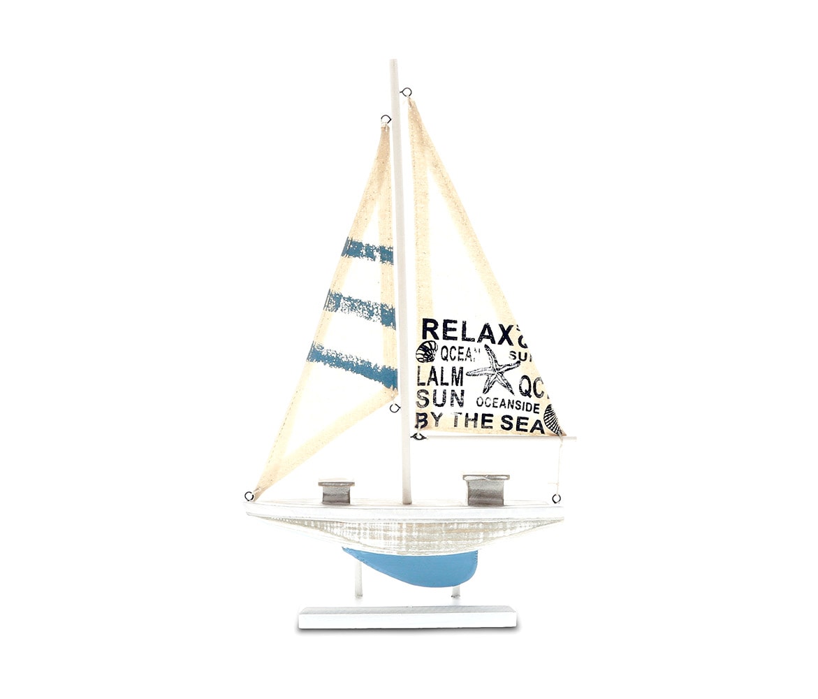 Aqua Sky Sailboat – Nautical Decor