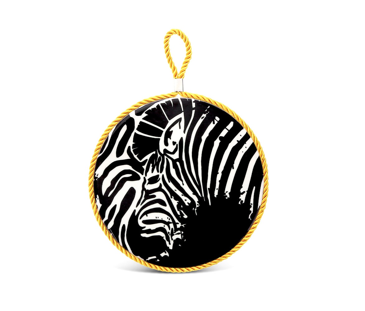 Zebra – Ceramic Pot Holder