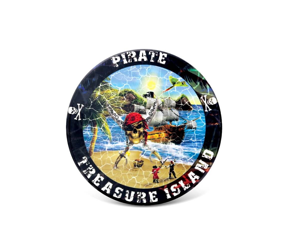 Pirate Island – Ceramic Coaster