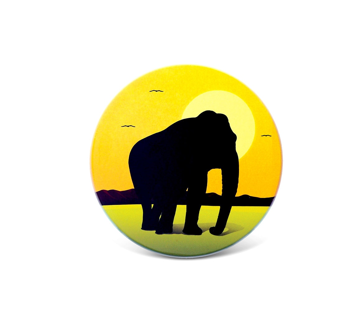 Elephant – Ceramic Coaster
