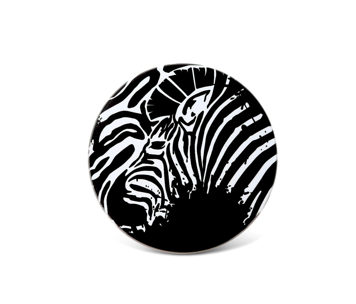 Zebra – Ceramic Coaster