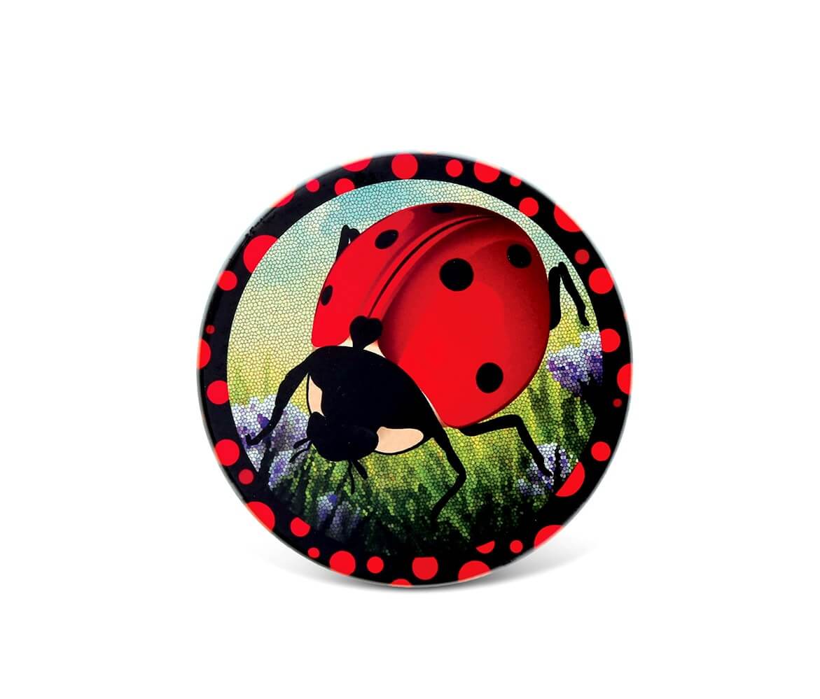 Ladybug – Ceramic Coaster