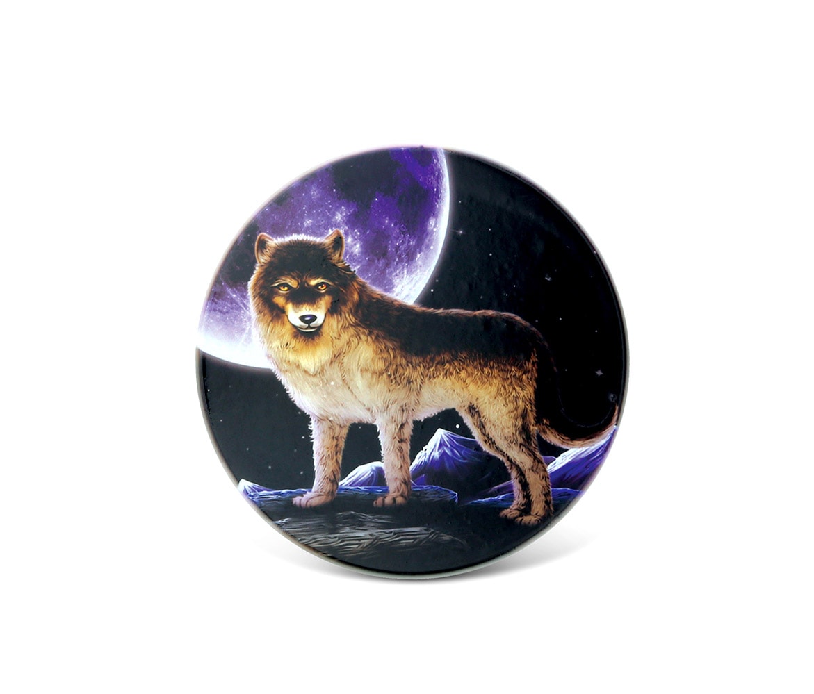 Wolf – Ceramic Coaster