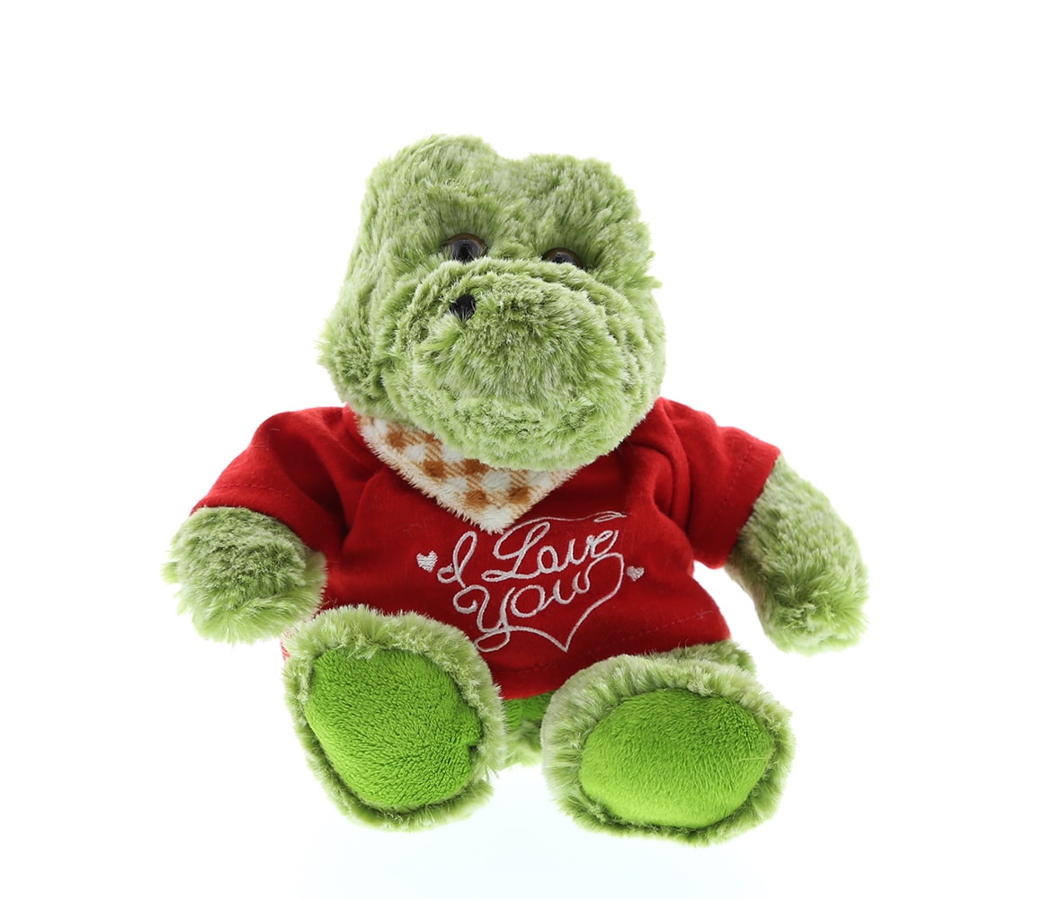 I Love You Valentines – Sitting Alligator – Super-Soft Plush