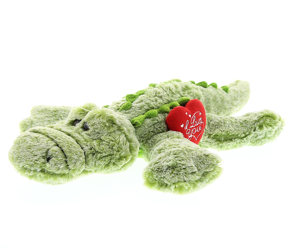 I Love You Valentines – Alligator Large – Super-Soft Plush