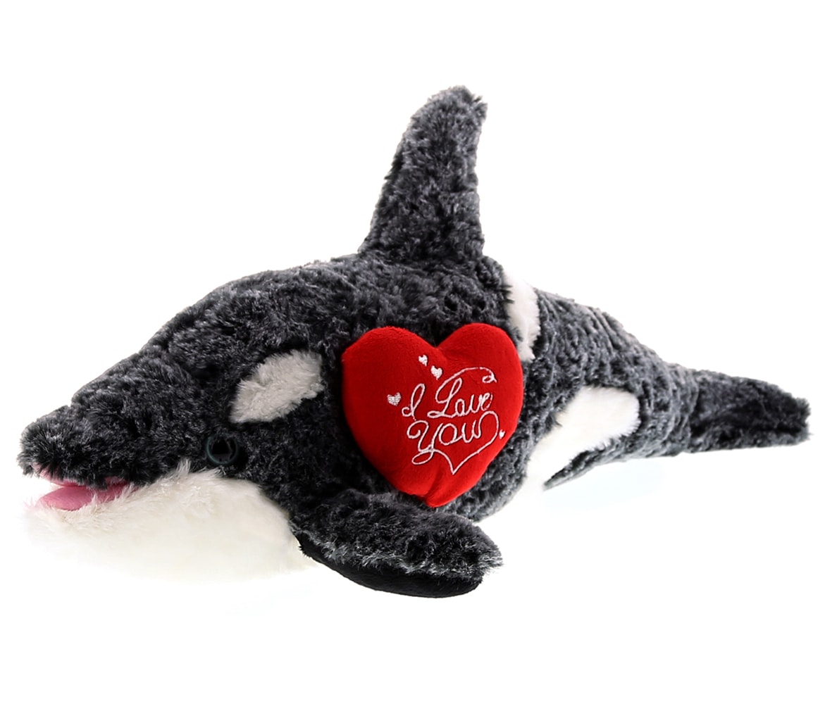 I Love You Valentines – Killer Whale – Super-Soft Plush