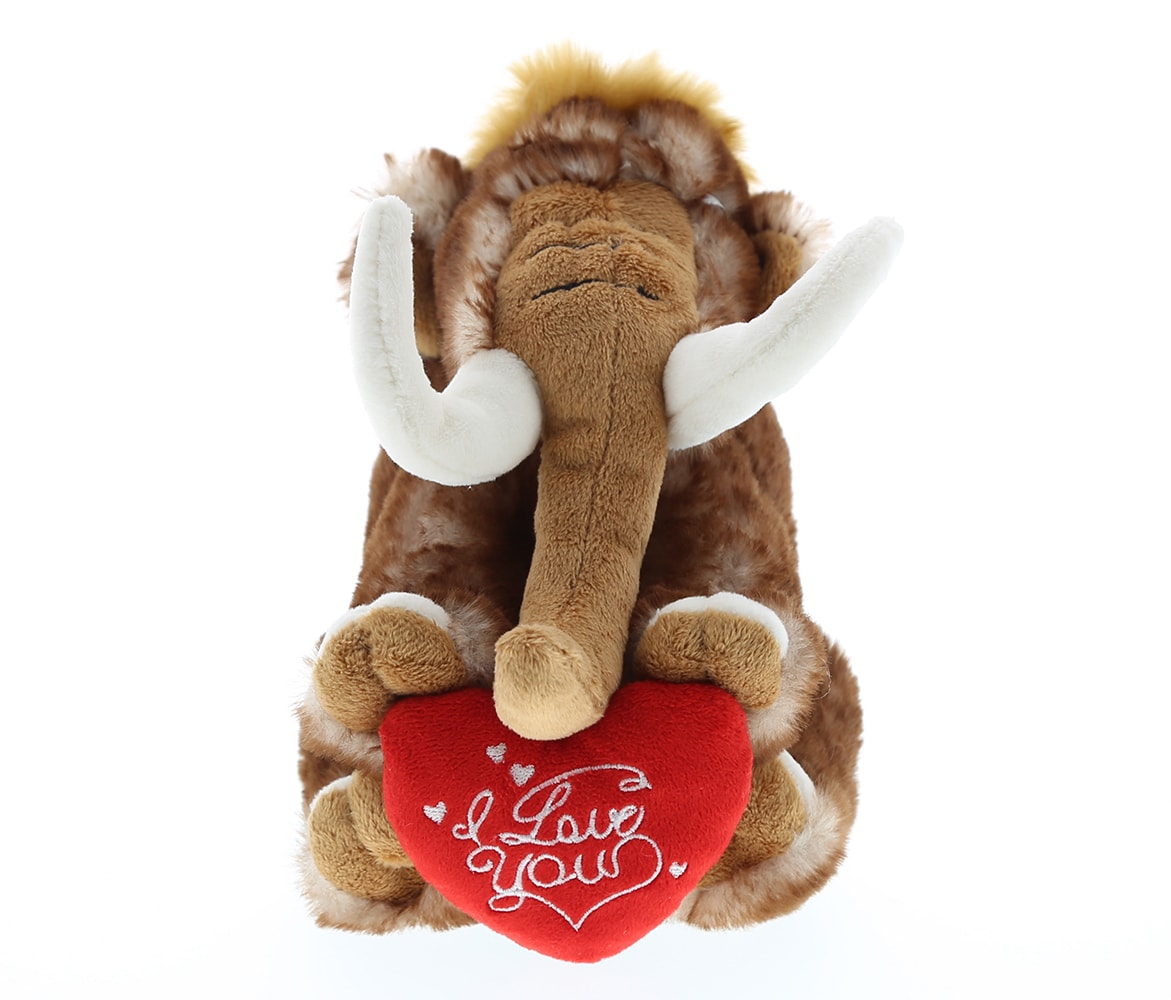 I Love You Valentines – Wild Mammoth Small – Super Soft Plush
