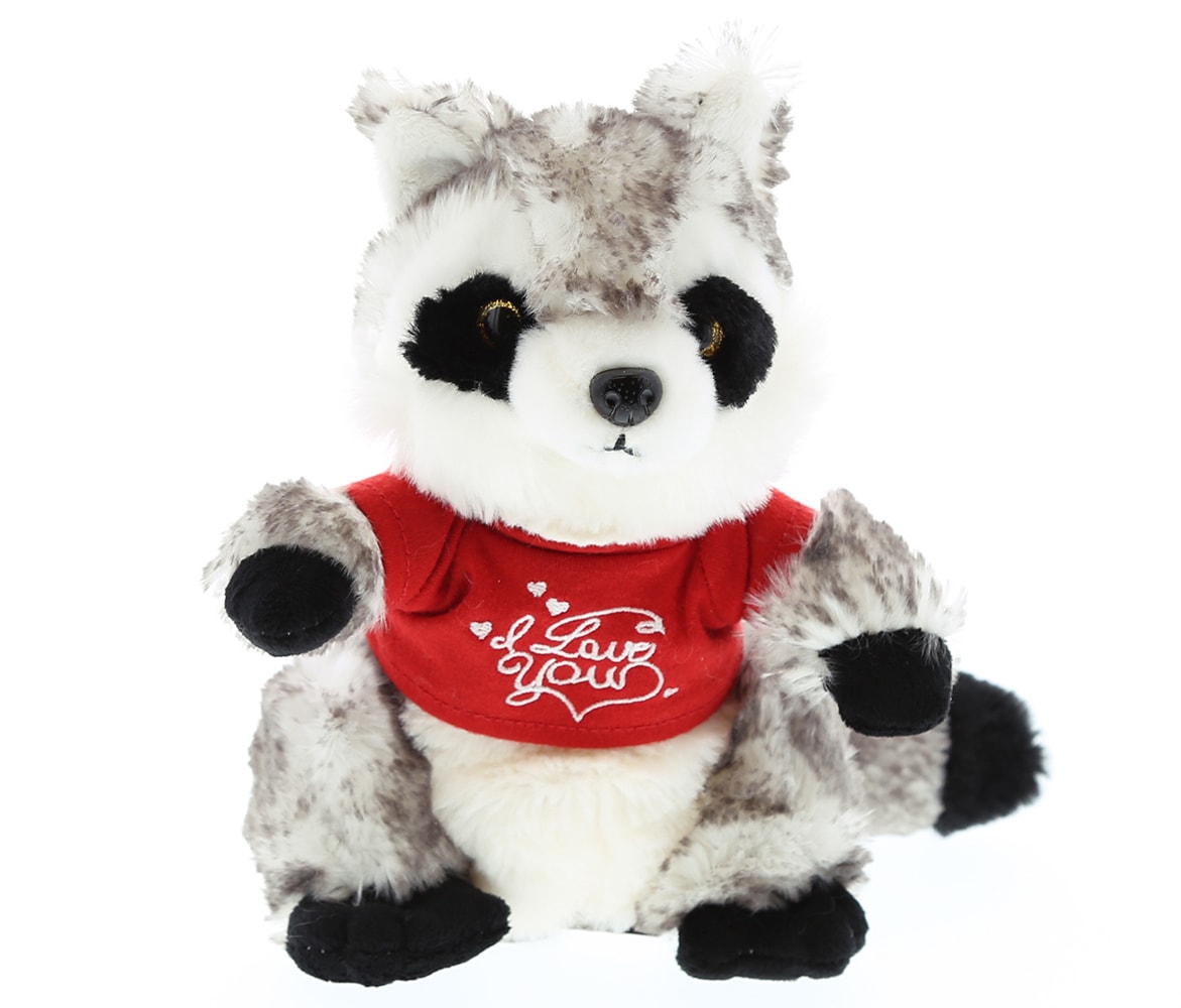 I Love You Valentines – Raccoon – Super Soft Plush