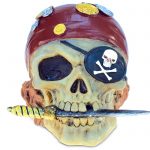 Pirate Skull Money Bank – Pirate Island
